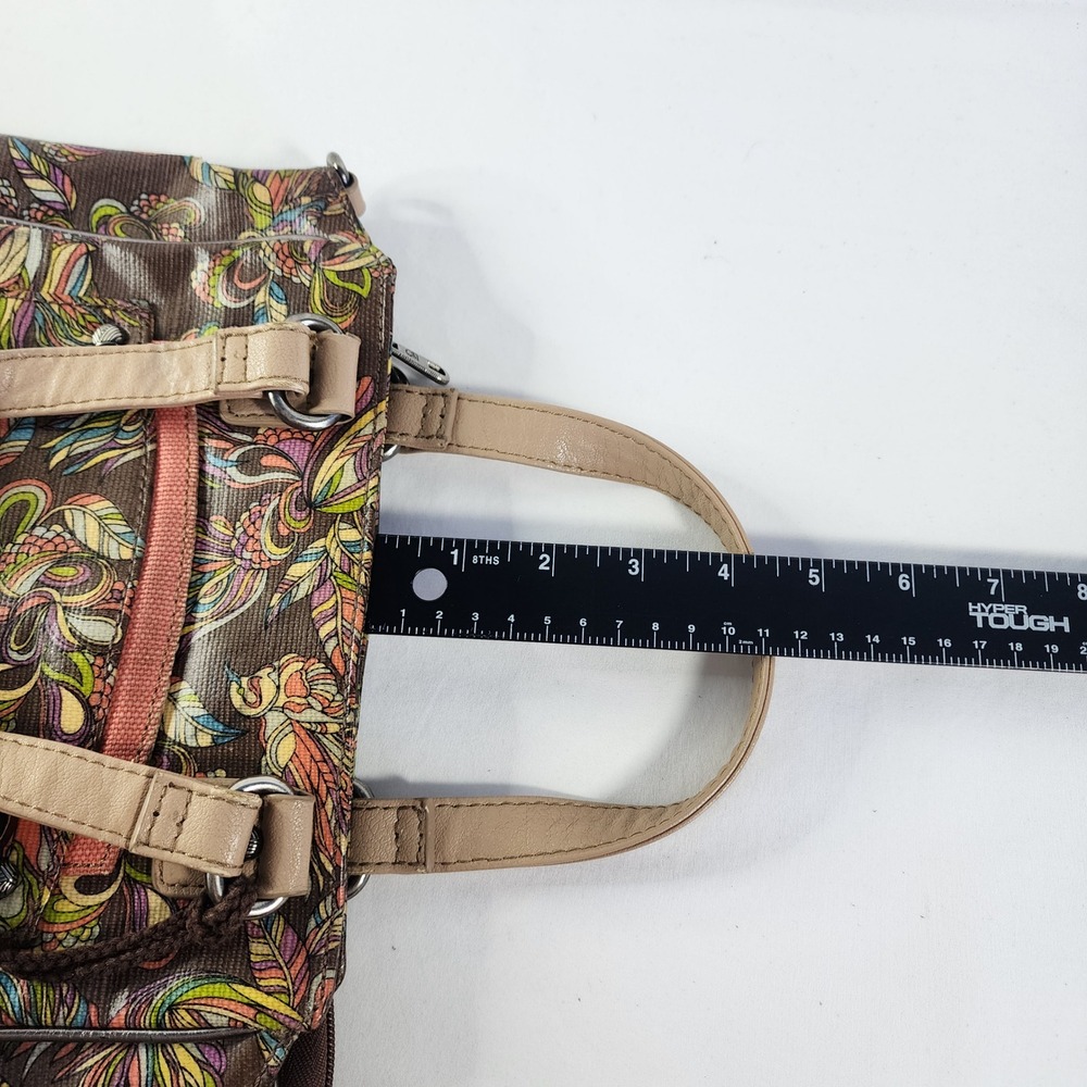Sakroots Womens Mini Tote Hand Bag Purse Coated Canvas Bird‎ Print *NO STRAP - Picture 9 of 16